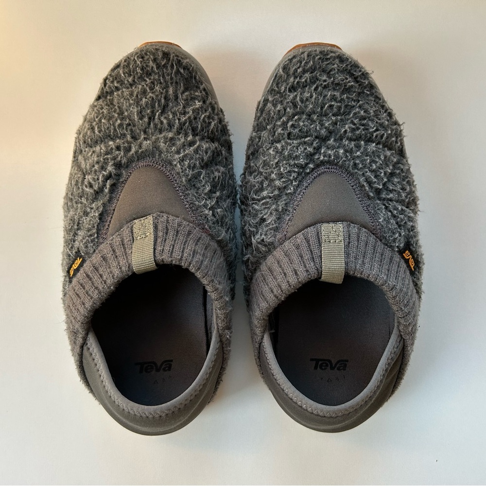SOLD Teva ReEmber Slip-on Slippers Shoes - Dark Grey